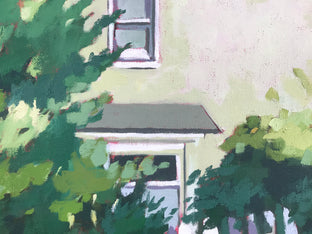 House with Gate by Brian McCarty |   Closeup View of Artwork 