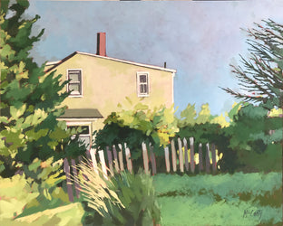 House with Gate by Brian McCarty |  Artwork Main Image 