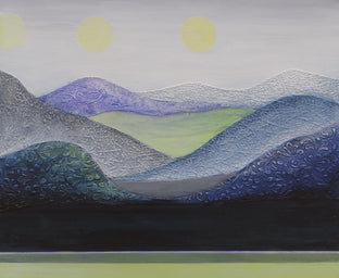 Moons over Mountains by Brit J Oie |  Artwork Main Image 