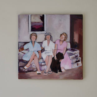 Sisters in LA by Carey Parks |  Context View of Artwork 