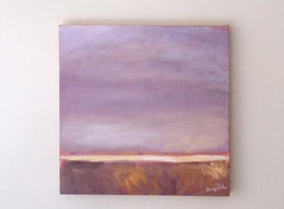 Purple Sky by Carey Parks |  Context View of Artwork 