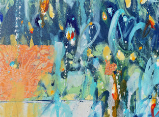 Blue Moon by Cynthia Ligeros |   Closeup View of Artwork 