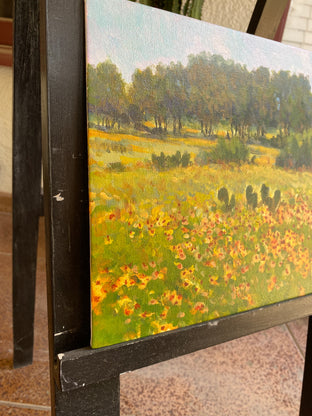 Edwards Plateau Spring by David Forks |  Side View of Artwork 