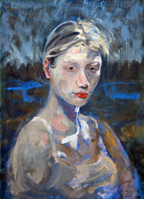 oil painting by David Kihlberg titled Anna-Lisa