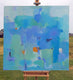 Original art for sale at UGallery.com | You Are Here by Dorothy Gaziano | $2,600 | acrylic painting | 48' h x 48' w | thumbnail 3