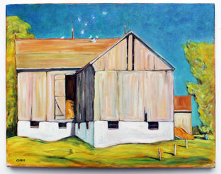 Pennsylvania Dairy Barn by Doug Cosbie |  Context View of Artwork 