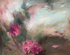 Original art for sale at UGallery.com | Landscape Blossoms by Dowa Hattem | $2,200 | oil painting | 31.49' h x 39.37' w | thumbnail 1