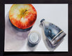 Original art for sale at UGallery.com | Mending by Dwight Smith | $425 | watercolor painting | 9' h x 12' w | thumbnail 3