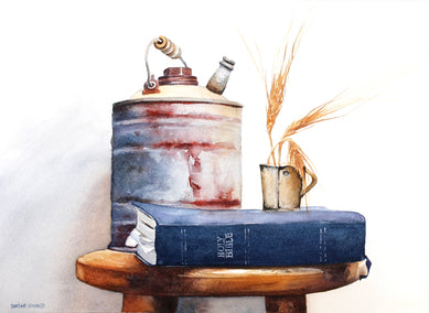 watercolor painting by Dwight Smith titled Ignite