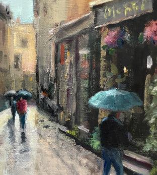 A Gentle Rain (Rovinj, Croatia) by Faye Vander Veer |   Closeup View of Artwork 