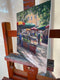 Original art for sale at UGallery.com | Market Day (Provence) by Faye Vander Veer | $1,275 | oil painting | 12' h x 12' w | thumbnail 2