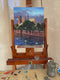 Original art for sale at UGallery.com | Reflections of Notre-Dame by Faye Vander Veer | $2,600 | oil painting | 20' h x 16' w | thumbnail 3