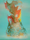 Original art for sale at UGallery.com | Raíz del Cielo by Fernando Bosch | $3,200 | mixed media artwork | 31.4' h x 23.6' w | thumbnail 1