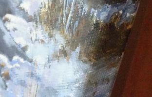 Remnants of Autumn by Gail Greene |  Side View of Artwork 