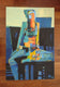 Original art for sale at UGallery.com | Midnight Swim by Gail Ragains | $3,975 | acrylic painting | 56' h x 38' w | thumbnail 3