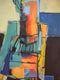 Original art for sale at UGallery.com | Midnight Swim by Gail Ragains | $3,975 | acrylic painting | 56' h x 38' w | thumbnail 4