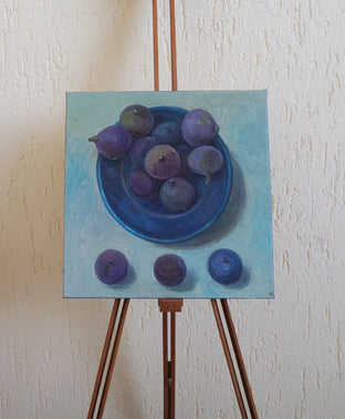 Still Life with Figs by Galya Popova |  Context View of Artwork 