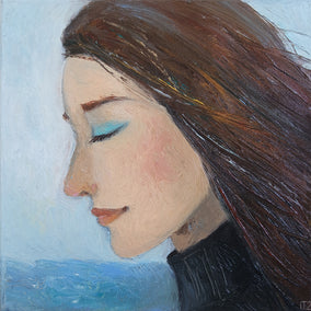 oil painting by Galya Popova titled Tramontana