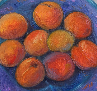 Warm Days by Galya Popova |   Closeup View of Artwork 