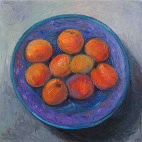 oil painting by Galya Popova titled Warm Days