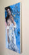 Original art for sale at UGallery.com | Blue Mirage by Gary Leonard | $1,900 | oil painting | 36' h x 18' w | thumbnail 2