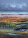 Original art for sale at UGallery.com | Dust on the Beach by George Peebles | $1,000 | oil painting | 24' h x 18' w | thumbnail 4