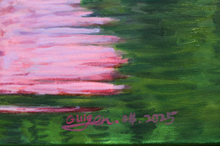 Dancing 2 by Guigen Zha |   Closeup View of Artwork 