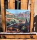 Original art for sale at UGallery.com | Sedona Trail by Heather Foster | $2,100 | acrylic painting | 18' h x 18' w | thumbnail 3