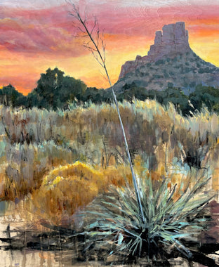 Sedona Sunset with Yucca by Heather Foster |  Artwork Main Image 