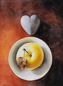 watercolor painting by Dwight Smith titled Of Pure Heart