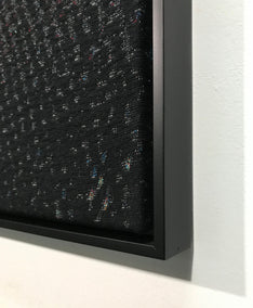 fiber artwork by Jack R. Mesa titled Mt. Fuji Sonification (Soft Synesthesia)