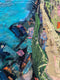 Original art for sale at UGallery.com | Marina Cyclists by James Hartman | $1,100 | oil painting | 22.5' h x 26.5' w | thumbnail 4