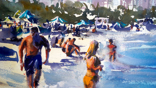 Fort Lauderdale Beach, Florida by James Nyika |   Closeup View of Artwork 