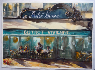 Le Bistrot Vivienne by James Nyika |  Context View of Artwork 