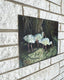 Original art for sale at UGallery.com | Ibis and Shadows by Jan Fontecchio Perley | $825 | oil painting | 11' h x 14' w | thumbnail 2