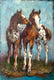 Original art for sale at UGallery.com | Two's Company by Jan Fontecchio Perley | $1,600 | oil painting | 36' h x 24' w | thumbnail 1