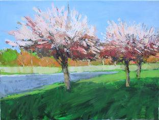 Blooming Trees by Janet Dyer |  Artwork Main Image 