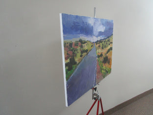 Western Highway by Janet Dyer |  Side View of Artwork 