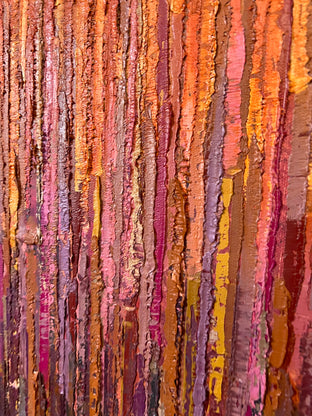 Autumn Rain by Janet Hamilton |   Closeup View of Artwork 