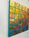 Original art for sale at UGallery.com | Sunset Squares by Janet Hamilton | $1,350 | oil painting | 24' h x 24' w | thumbnail 2