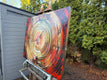 Original art for sale at UGallery.com | Radiate by Jason Astorquia | $5,000 | acrylic painting | 36' h x 48' w | thumbnail 2