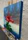 Original art for sale at UGallery.com | Hibiscus Sunset by Jay Jensen | $1,400 | oil painting | 20' h x 24' w | thumbnail 2