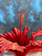 Original art for sale at UGallery.com | Hibiscus Sunset by Jay Jensen | $1,400 | oil painting | 20' h x 24' w | thumbnail 4