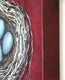 Original art for sale at UGallery.com | The Heart Shaped Nest by Jennifer Ross | $550 | mixed media artwork | 12' h x 12' w | thumbnail 2