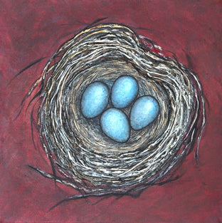 The Heart Shaped Nest by Jennifer Ross |  Artwork Main Image 