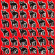 Original art for sale at UGallery.com | 36 Black Cats by Jessica JH Roller | $350 | acrylic painting | 12' h x 12' w | thumbnail 1