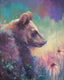 Original art for sale at UGallery.com | Midsummer Wander by Jinny Tomozy | $1,200 | acrylic painting | 18' h x 14' w | thumbnail 1