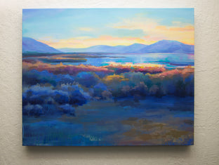 The Last Light on the Marsh by Jinny Tomozy |  Context View of Artwork 