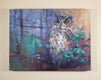 Original art for sale at UGallery.com | The Watcher by Jinny Tomozy | $1,025 | acrylic painting | 12' h x 16' w | thumbnail 3