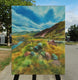 Original art for sale at UGallery.com | In the Country by Jo Galang | $575 | oil painting | 14' h x 11' w | thumbnail 3